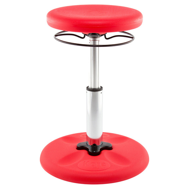 Kids Adjustable Standard Wobble Chair 14-19", Red