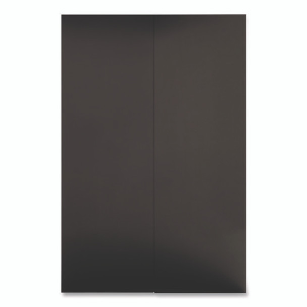 Premium Foam Display Board, CFC-Free Polystyrene, 24 x 36, Black Surface and Core, 12/Carton
