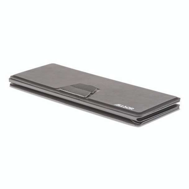 Foldio Laptop and Tablet Stand, +30 Tilt, 9.5" x 14.5" x 3", Black, Supports 7 lb Foldio Laptop and Tablet Stand, +30 Tilt, 9.5" x 14.5" x 3", Black, Supports 7 lb