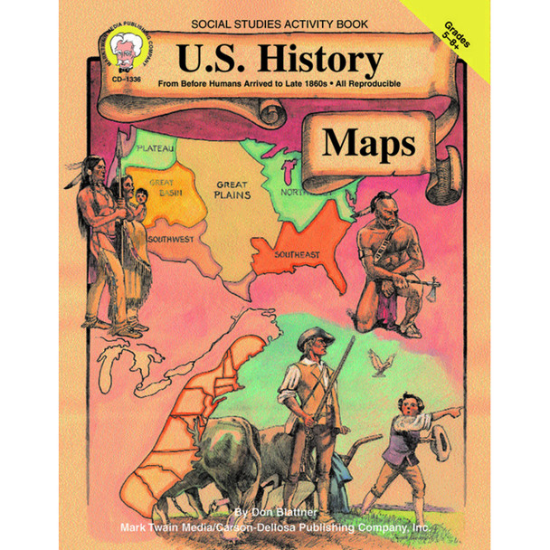 U.S. History Maps Resource Book, Grade 5-8, Paperback U.S. History Maps Resource Book, Grade 5-8, Paperback