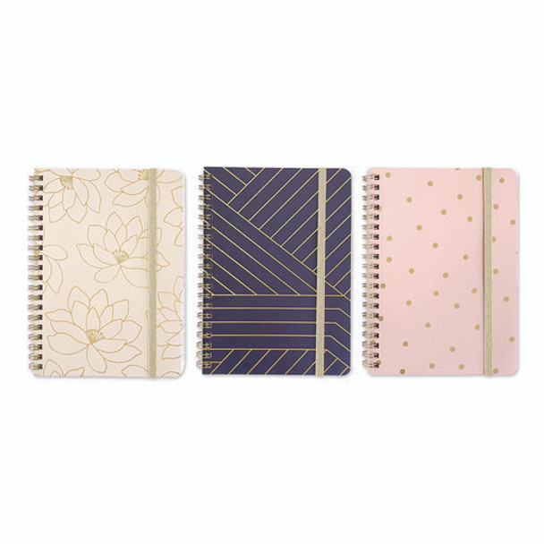 Keep It In Line Personal Notebook, Medium/College Rule, Randomly Assorted Cover Colors and Designs, (80) 7 x 5 Sheets