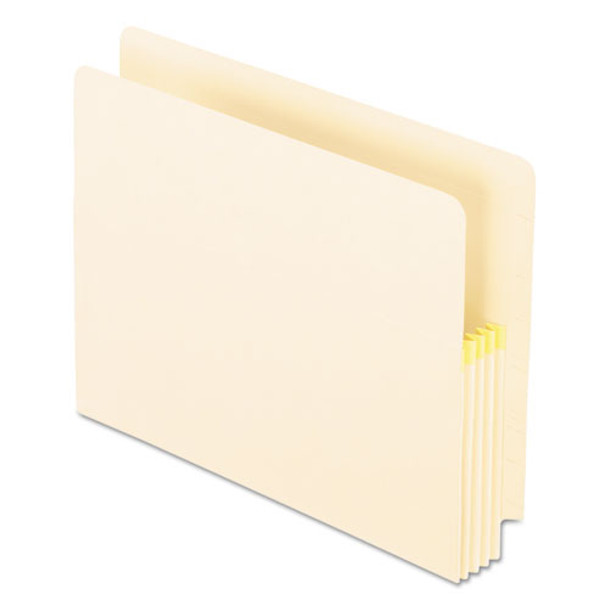 Convertible End Tab File Pockets, 3.5" Expansion, Letter Size, Manila, 25/Box Convertible End Tab File Pockets, 3.5" Expansion, Letter Size, Manila, 25/Box
