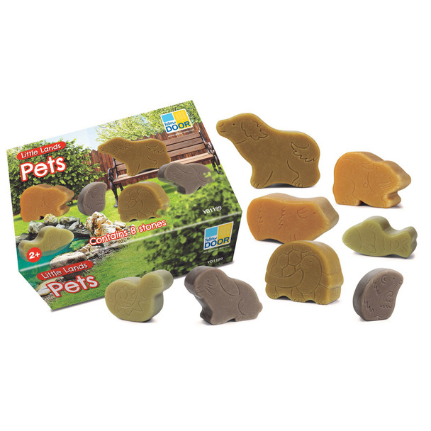 Little Lands – Pets, Set of 8 Stone Figures Little Lands – Pets, Set of 8 Stone Figures