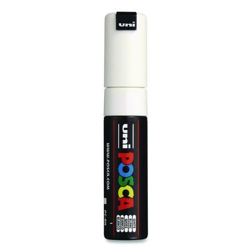 Water-Based Paint Markers, Broad Chisel Tip, White