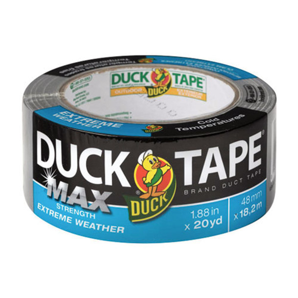 Max Strength Extreme Weather Duct Tape, 1.88" x 20 yds, Silver Max Strength Extreme Weather Duct Tape, 1.88" x 20 yds, Silver