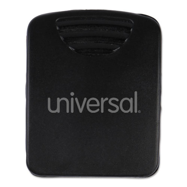 Fabric Panel Wall Clips, 25 Sheet Capacity, Black, 20/Pack