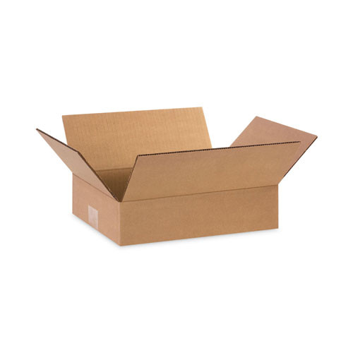 Shipping Boxes, Regular Slotted Container (RSC), 9" x 12" x 3", Brown Kraft, 25/Bundle