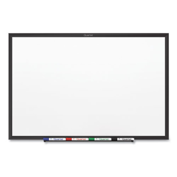 Classic Series Nano-Clean Dry Erase Board, 24" x 18", White Surface, Black Aluminum Frame
