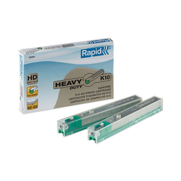 Staple Cartridge, 0.41" Leg, 0.5" Crown, Steel, 210/Cartridge, 5 Cartridges/Pack, 1,050/Pack