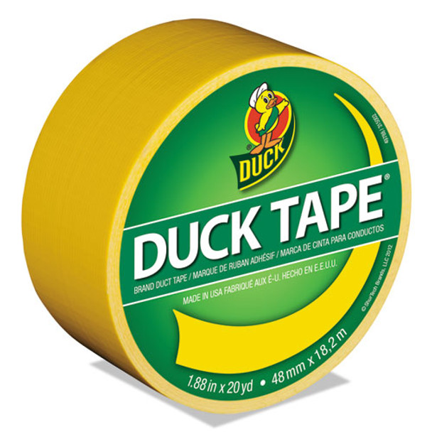 Colored Duct Tape, 3" Core, 1.88" x 20 yds, Yellow