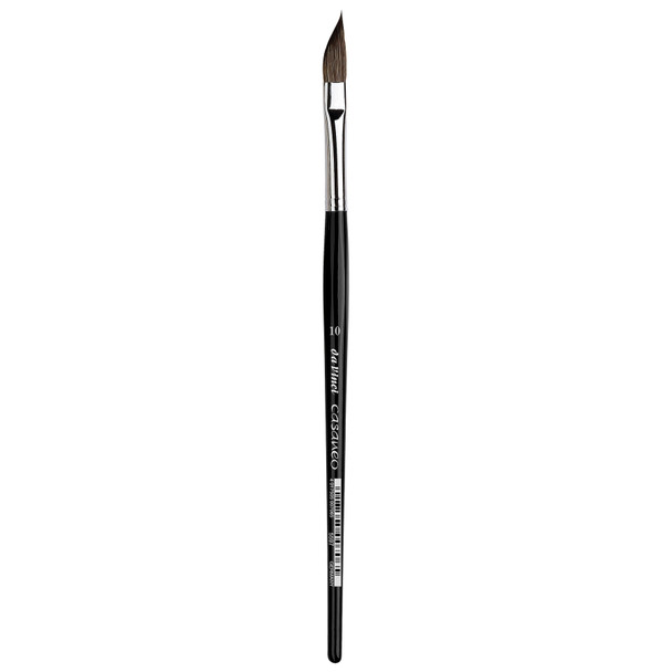 CASANEO Sword Shape, Extra Soft Synthetic, Watercolor & Acrylic, Slant, Series 5597, Size 10