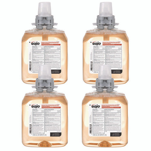 Luxury Foam Antibacterial Handwash Refill, Fresh Fruit Scent, 1,250 mL, 4/Carton