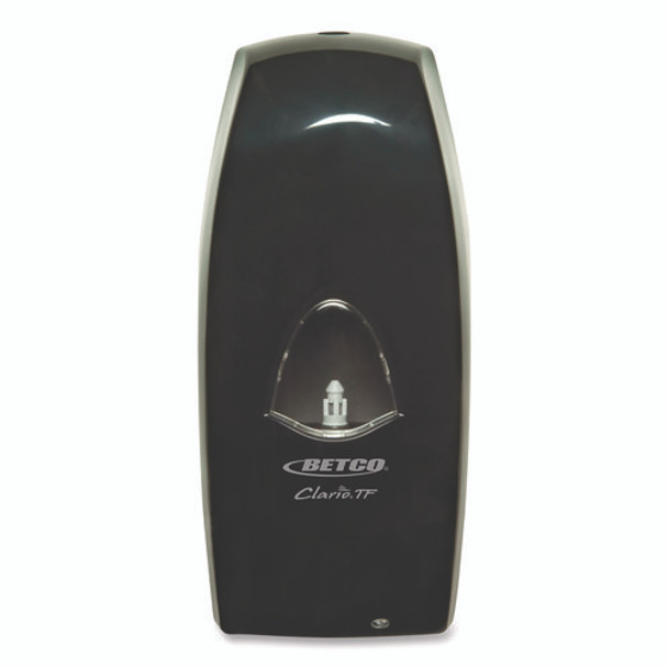 Clario Touch Free Dispenser, 1,000 mL, 6 x 4.3 x 13, Black, 6/Carton Clario Touch Free Dispenser, 1,000 mL, 6 x 4.3 x 13, Black, 6/Carton