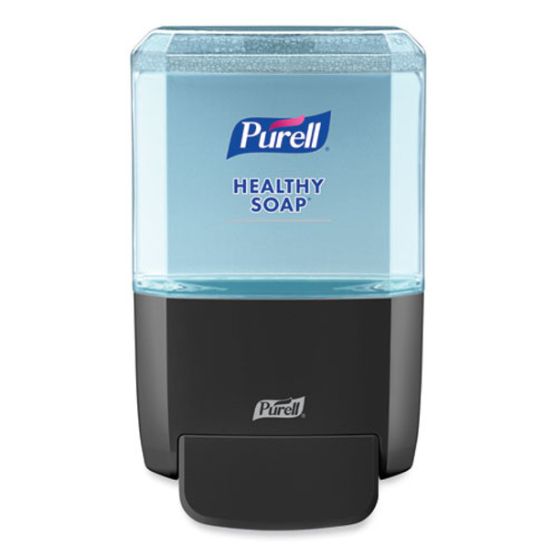 ES4 Soap Push-Style Dispenser, 1,200 mL, 4.88 x 8.8 x 11.38, Graphite