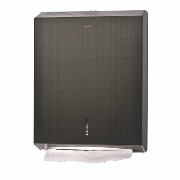 Vertical C-Fold/Multi-Fold Paper Towel Dispenser, 14.5 x 4 x 11.2, Antique Nickel Vertical C-Fold/Multi-Fold Paper Towel Dispenser, 14.5 x 4 x 11.2, Antique Nickel