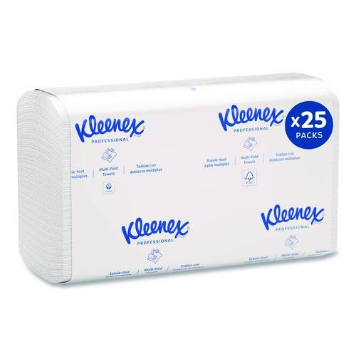 Premiere Folded Towels, 1-Ply, 9.4 x 12,4, White, 120/Pack, 25 Packs/Carton
