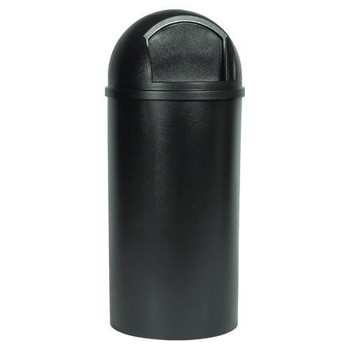 Marshal Classic Container, 15 gal, Plastic, Brown