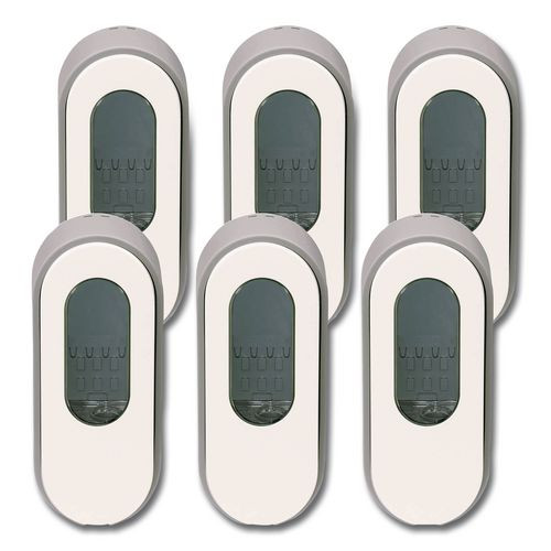 Versa Dispenser for Cartridge Refills, 15 oz, 3.75" x 3.38" x 8.75, Light Gray/White, 6/Carton