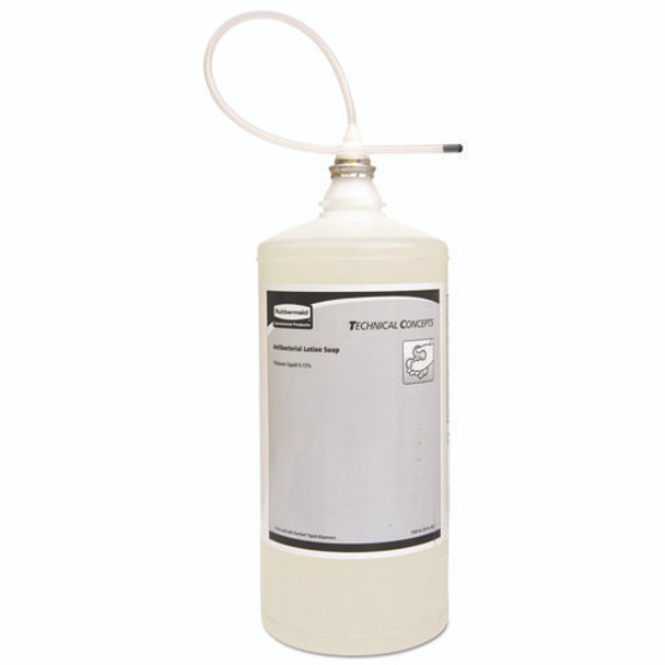 One Shot Antibacterial Enriched Lotion Soap Refill, Floral Scent, 800 mL, 4/Carton