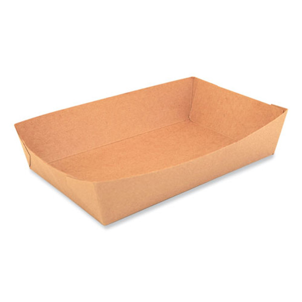 Paper Lunch Trays, 8.5 x 5.5 x 2, Brown, Paper, 500/Carton Paper Lunch Trays, 8.5 x 5.5 x 2, Brown, Paper, 500/Carton