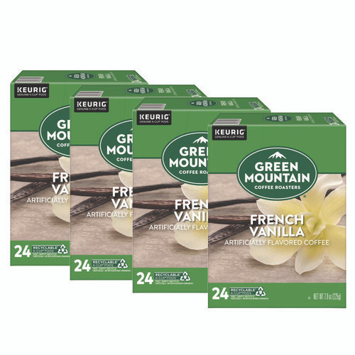 French Vanilla Coffee K-Cup Pods, 96/Carton