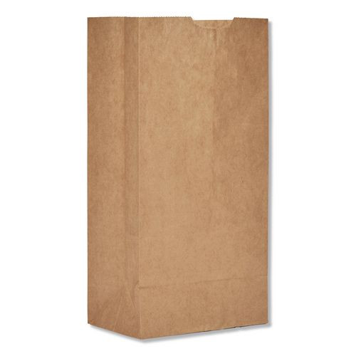 Grocery Paper Bags, #4 Size, 5" x 3.13" x 9.88", Natural, 500/Bundle