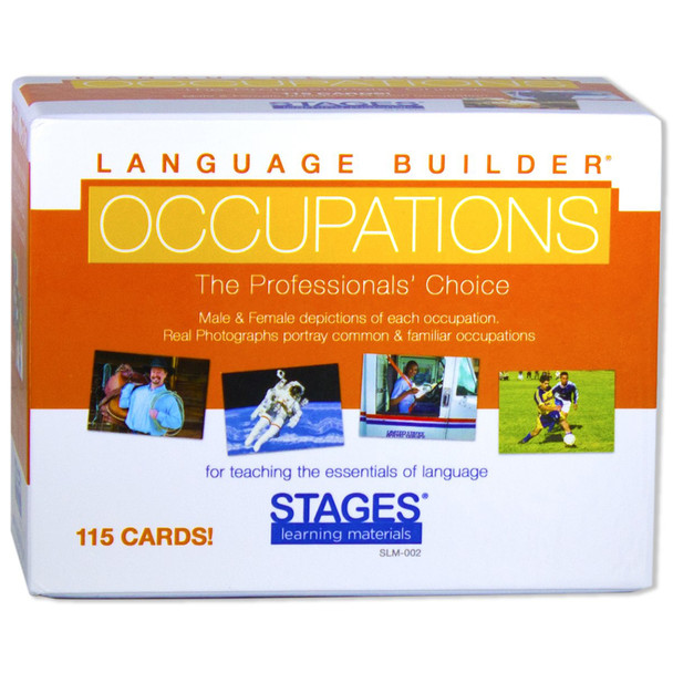 Language Builder® Occupation Card Set, Pack of 115 Language Builder® Occupation Card Set, Pack of 115