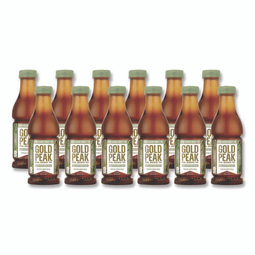 Zero Sugar Sweet Tea, 18.5 oz Bottle,12/Carton