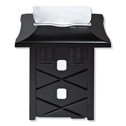 Xpressnap In-Counter Napkin Dispenser, 9.9 x 7 x 13.5, Black