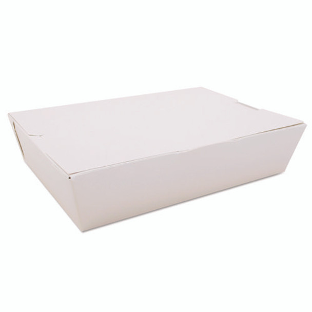 ChampPak Carryout Boxes, #2, 7.75 x 5.5 x 1.88, White, Paper, 200/Carton ChampPak Carryout Boxes, #2, 7.75 x 5.5 x 1.88, White, Paper, 200/Carton