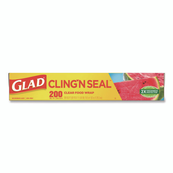 Cling'N Seal Plastic Food Wrap, 200 sq ft Cling'N Seal Plastic Food Wrap, 200 sq ft