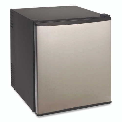 1.7 Cu.Ft Superconductor Compact Refrigerator, Black/Stainless Steel