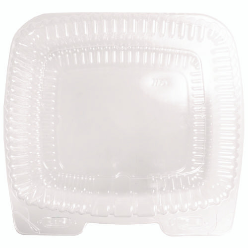 Handi-Lock Single Compartment Food Container, 12 oz, 8.63 x 2.75 x 5.25, Clear, Plastic, 500/Carton