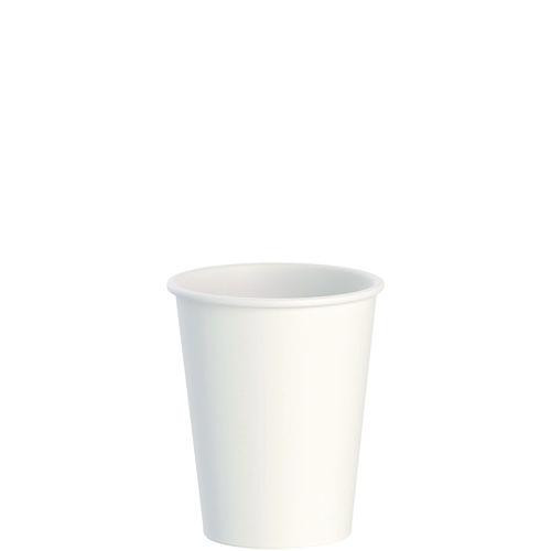 Thermoguard Insulated Paper Hot Cups, 8 oz, White Sustainable Forest Design, 1,000/Carton