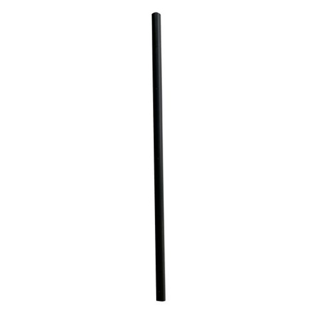Jumbo Straws, 7.75", Polypropylene, Black, 12,500/Carton Jumbo Straws, 7.75", Polypropylene, Black, 12,500/Carton