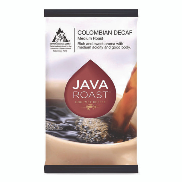 Ground Coffee, Columbian Decaf, 1.25 oz Packet, 42/Carton