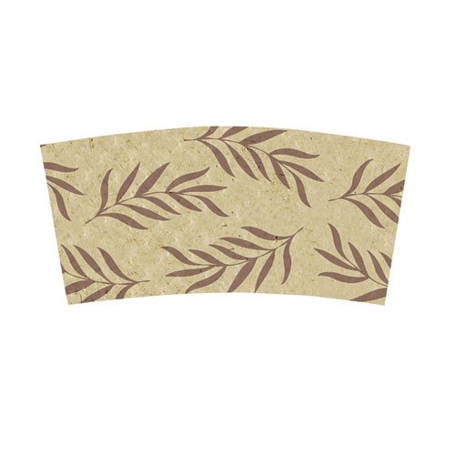 Hot Cup Sleeves, Fits 10, 12, 16, 20 oz Cups, Natural, 1,000/Carton