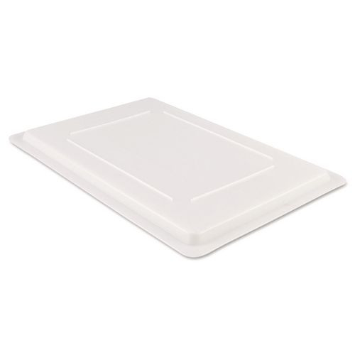 Food/Tote Box Lids, 26 x 18, White, Plastic