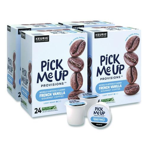 French Vanilla Coffee K-Cups, 96/Carton