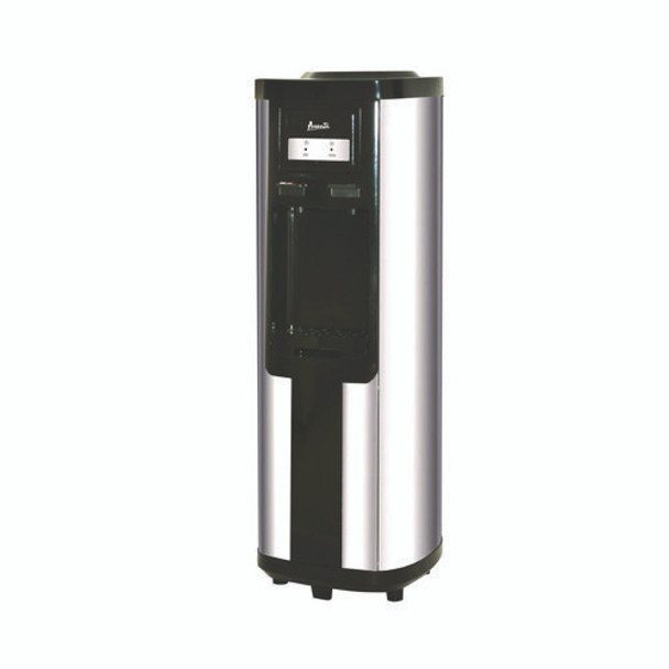 Hot and Cold Water Dispenser, 3 gal to 5 gal, 12.25 x 13 x 38.75, Stainless Steel