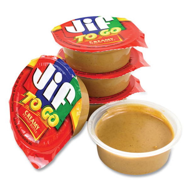 Spreads, Creamy Peanut Butter, 1.5 oz Cup, 36 Cups/Carton