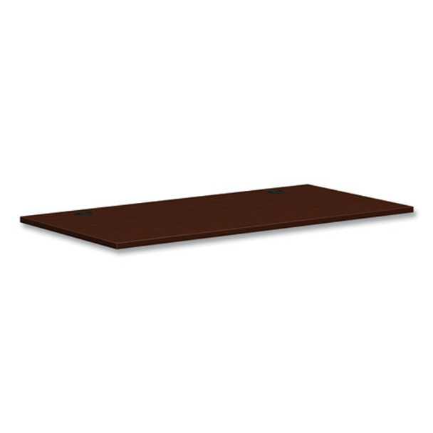 Mod Worksurface, Rectangular, 60w x 30d, Traditional Mahogany