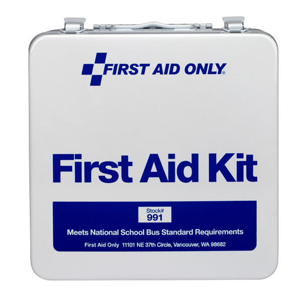 50 Person Unitized Metal Bus First Aid Kit 50 Person Unitized Metal Bus First Aid Kit