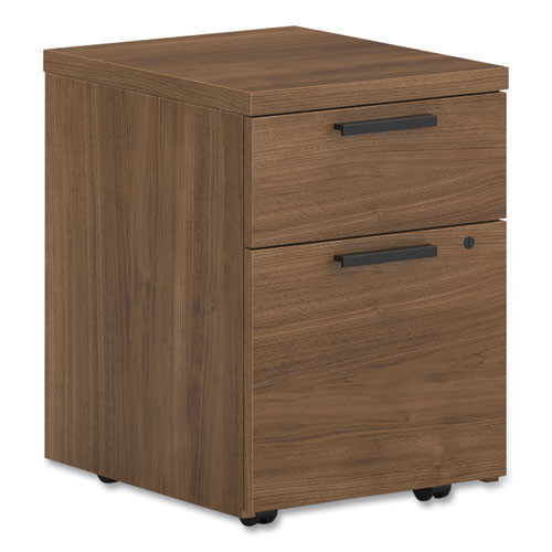 10500 Series Mobile Pedestal File, Left/Right, 2-Drawers: Box/File, Legal/Letter, Pinnacle, 15.75" x 19" x 22"