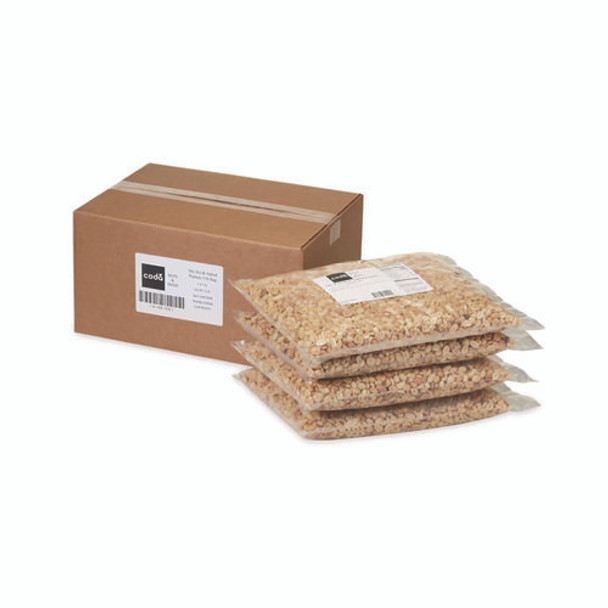 Dry Roasted and Salted Peanuts, Unshelled, 80 oz Bag, 4/Carton