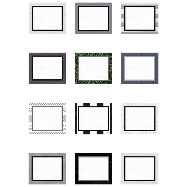 Modern Farmhouse Blank Cards Mini Accents, 36 Per Pack, 6 Packs Modern Farmhouse Blank Cards Mini Accents, 36 Per Pack, 6 Packs