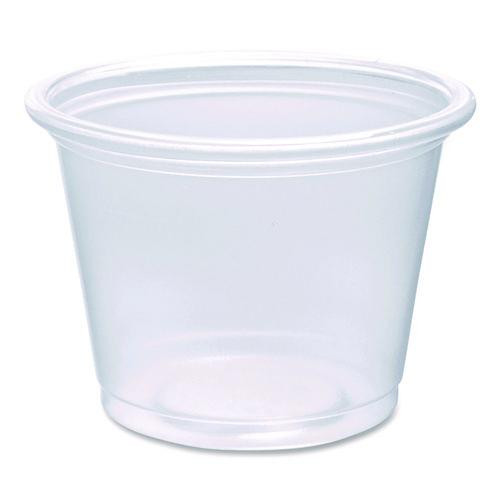 Conex Complements Portion/Medicine Cups, 5.5 oz, Plastic, Translucent, 125/Bag, 20 Bags/Carton