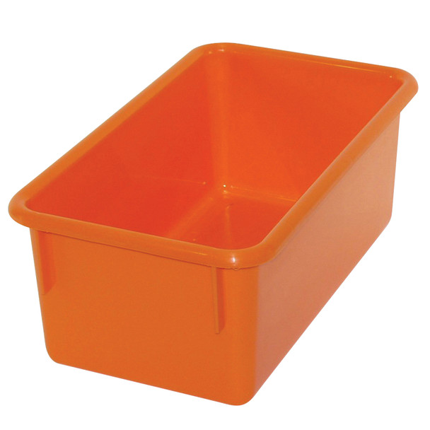 Stowaway® Tray no Lid, Orange, Pack of 3 Stowaway® Tray no Lid, Orange, Pack of 3