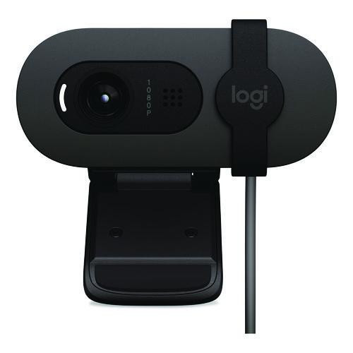 Brio 105 Business Webcam, 1920 pixels x 1080 pixels, 2 Mpixels, Black