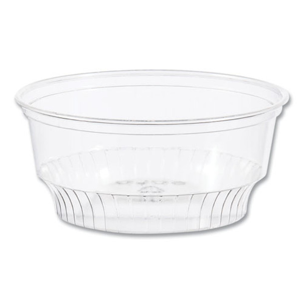 Sundae Cups, 5 oz, Plastic, Clear, 50/Bag, 20 Bags/Carton